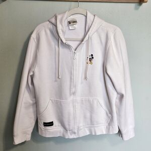 Disney World Vintage 90's  Zip-Up Hoodie with Mickey Mouse
